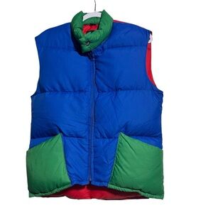 VINTAGE David S. Reid Down Puffer Vest –Made in Canada – Size M Streetwear Retro